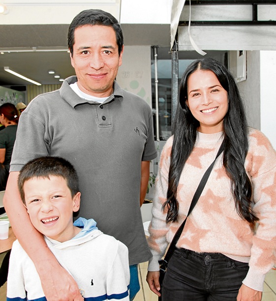 Jorge Iván Herrera, Josue Herrera y Yeimy Jaramillo.