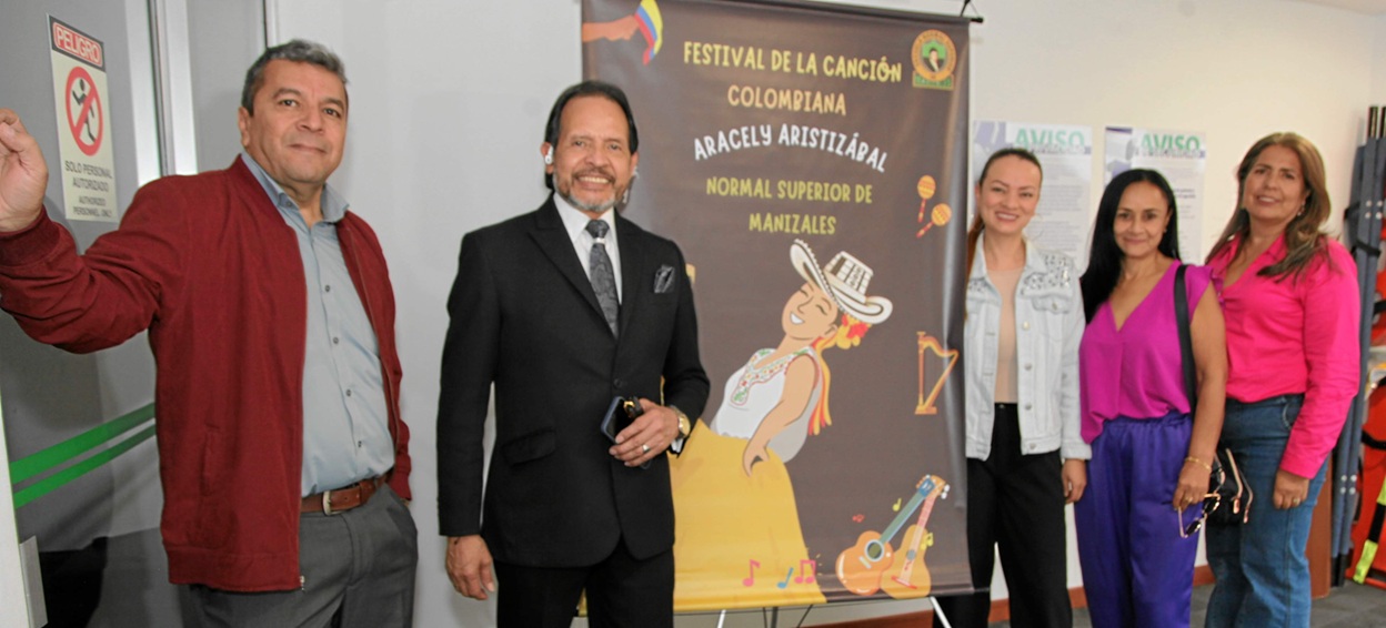 Édgar Darío Salgado, César Briceño, Natalia López, Inés Rocio Castrillón y Nancy Tabares.