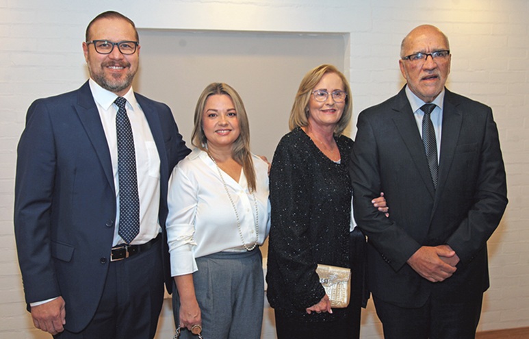 Santiago Jaramillo, Ana María Duque, Olga Lucía Cardona Palacio y Óscar Jaramillo Robledo.