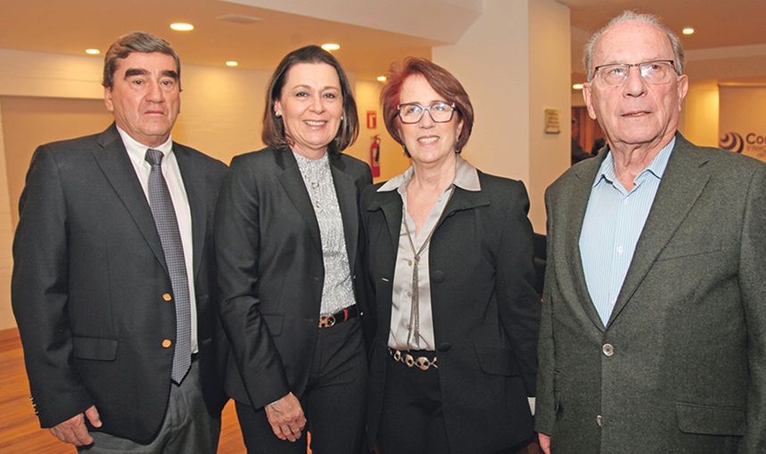 Felipe Calderón Uribe, Ángela Toro, Mónica Cuartas y Guillermo Hurtado.