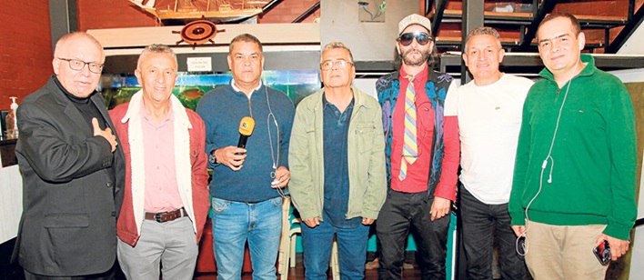 José Fernando Rodas, Silvio Rivera, Guillermo Escobar, Miguel González, José Arley Arango, Rusbel Franco y Luis Carlos Marulanda.