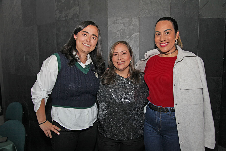 Laura Henao, Juliana Salazar y Paula Rodas.