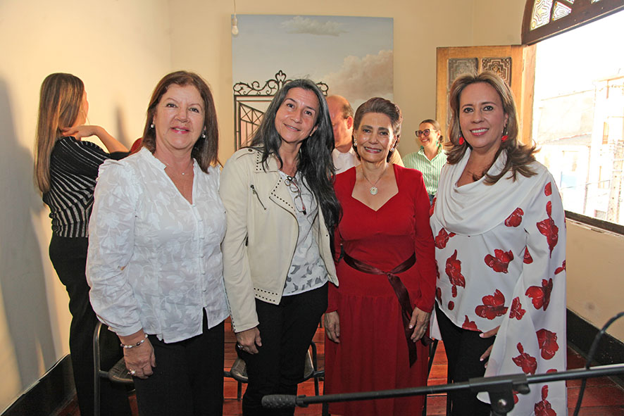 Ruth Eugenia Ceballos, Sandra Taborda, Grimanessa Hincapié y Alba Rocío Arias.