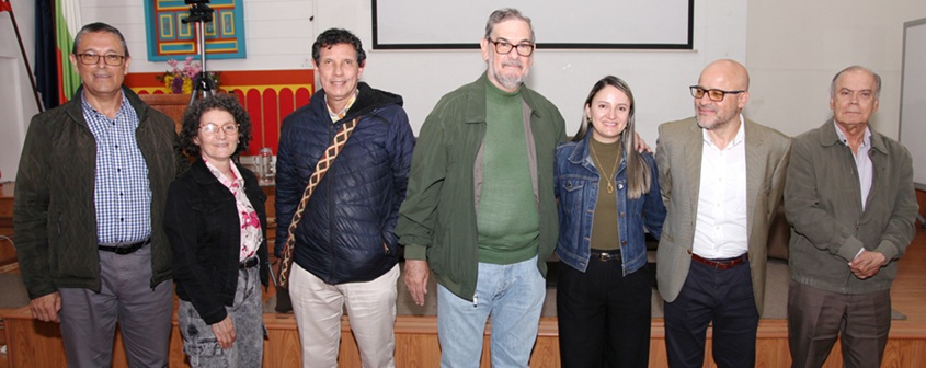 Fotos | Argemiro Idárraga | LA PATRIA Luis Fernando Sánchez, Claudia Torres, Humberto Salazar, Álvaro Gartner, Ángela Patricia Velásquez, Francisco González y Albeiro Valencia Llano.