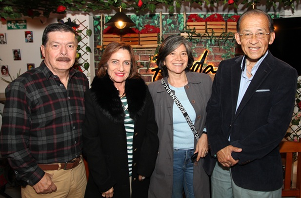 Carlos Arturo Barco, Martha Cielo Alzate, Patricia Fajardo y Paulo Pachón.