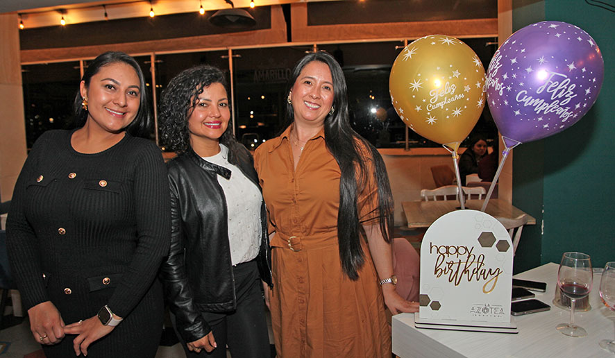 Valentina Castrillón Hoyos, Valentina Álvarez Castaño y María Isabel Henao Flórez.
