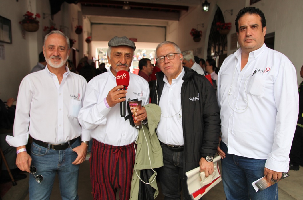 Ghazi Farage, Guillermo Rodríguez, José Fernando Rodas y Tomás Mondragón.
