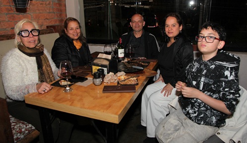 Dinora Díaz, Ayde Pinilla, Ernesto Curra, Durbys Sánchez y Ernesto José Rafael Curra Sánchez.