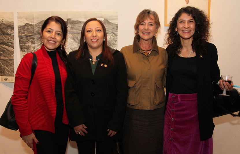 Ivonne Mendoza, Marcela Echeverri, Olga Lucía Hurtado y Natalia Castañeda.
