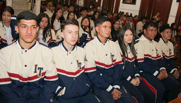 Simón Jiménez, Cristian Camilo Masso, Samuel Martínez, Salomé Murillo, David Agudelo y Alejandro Meneses.