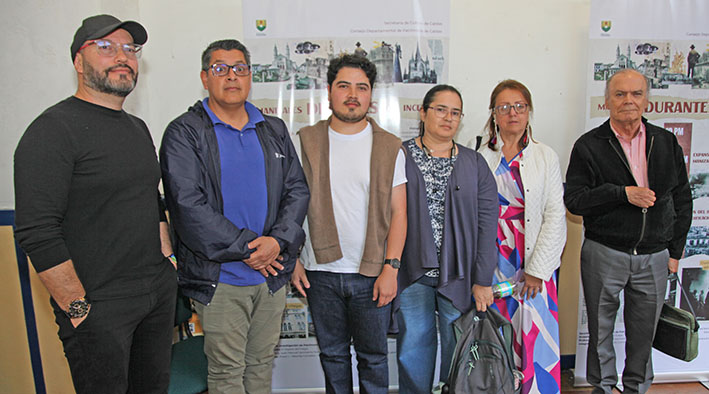 Juan Carlos Acevedo, Moises Fuentes, Juan José Restrepo, Lina Bedoya, Martha Helena Pineda y Albeiro Valencia Llano.