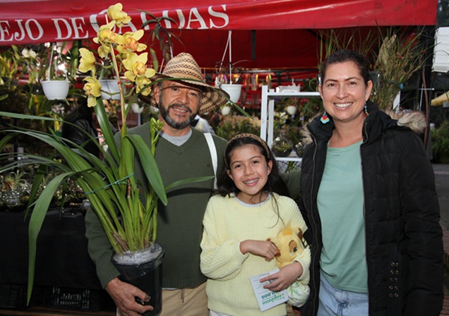 José Guerrero, Juanita Guerrero y Patricia Salazar.
