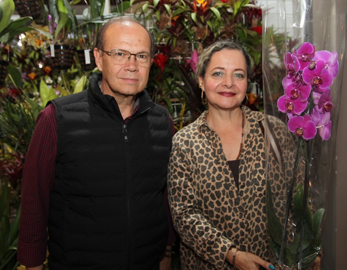 Francisco Javier Duque y Viviana Sáenz