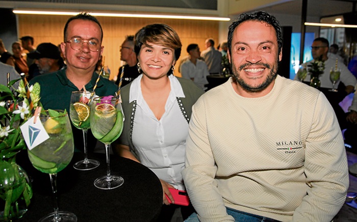 Edwin Álvarez, Luisa Fernanda Rincón y Luis Gonzalo Noreña