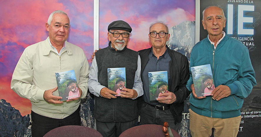 Guillermo Delgado, Francisco Cardona, José Duvier Betancur y Gilberto Castaño.
