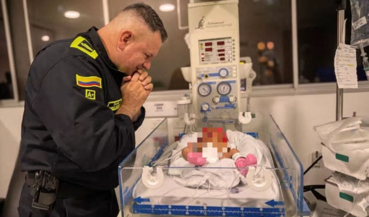Apadrinaron a Milagros Foto| Policía | LA PATRIA