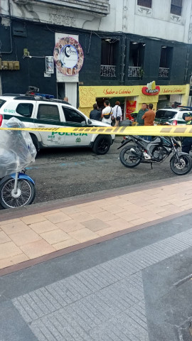 En esta cuadra se ubica la academia donde ocurrió el homicidio.