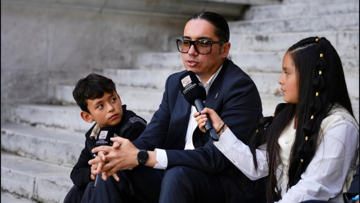 Celebrando el mes del niño Foto | Tomada de la cuenta de Instagram de Juan Sebastián Gómez | LA PATRIA