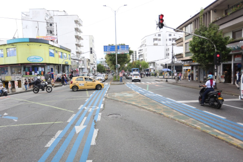 Cruce peligroso en la 51