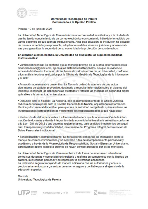 Comunicado