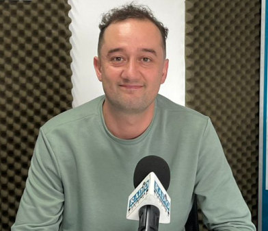 David Carmona, director de la compañía de teatro de Manizales Los Chicos del Jardín