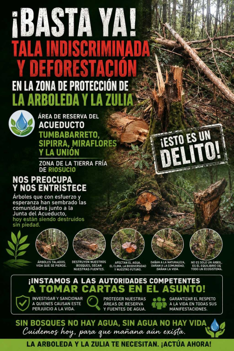 Deforestan en Riosucio