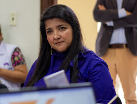 Directora del IGAC en Caldas, Angélica María Vélez Jaramillo