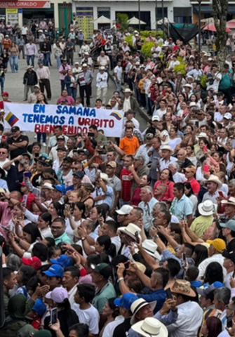 En Samaná tienen a Uribito Foto | Rubén Darío López | LA PATRIA