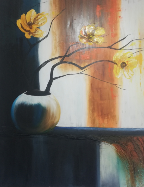 "Entre luz y sombra" es un exposición de formas y colores, obras de contenidi sublime, que atrapan las miradas de quienes van a la sede del Carnaval.