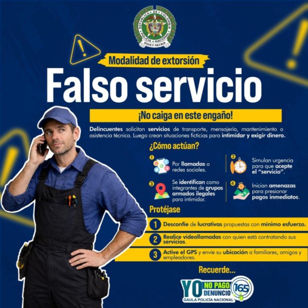 Falso servicio