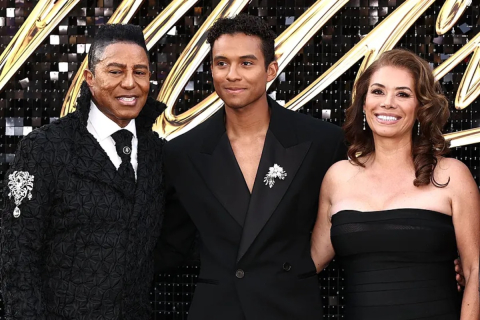 Jermaine Jackson, Jaafar y Alejandra Genevieve Oaziaza