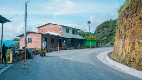 Trabajos en el sector de Buenavista
