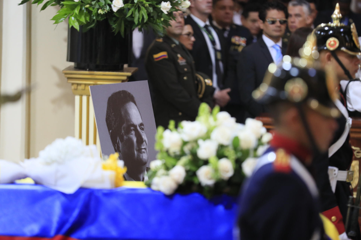 Funeral de Germán Vargas Lleras