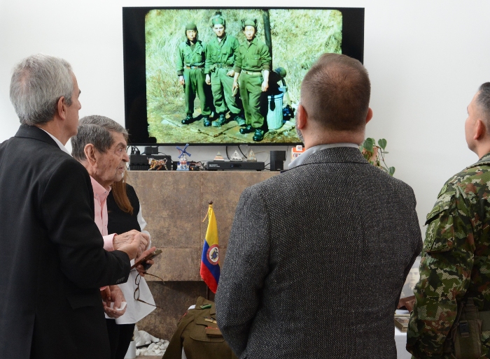 Don Rodrigo Villescas, héroe de la Guerra de Corea