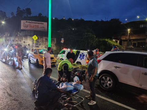En la Panamericana ocurrió el otro accidente 