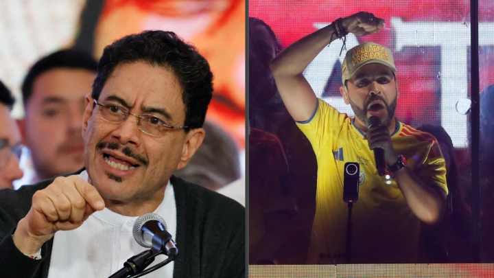 Iván Cepeda (Pacto Histórico) y Abelardo de la Espriella (Defensores de la Patria) se medirán en la segunda vuelta de las elecciones presidenciales de Colombia el próximo 21 de junio.