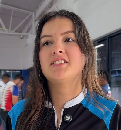 Karen Dahiana Guilombo, de Para tenis de mesa