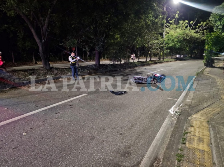 accidente moto La Dorada
