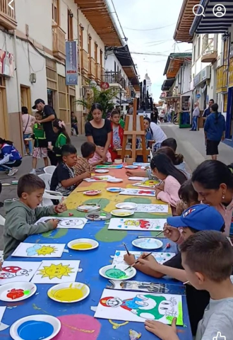 La calle real David Manzur en Ne