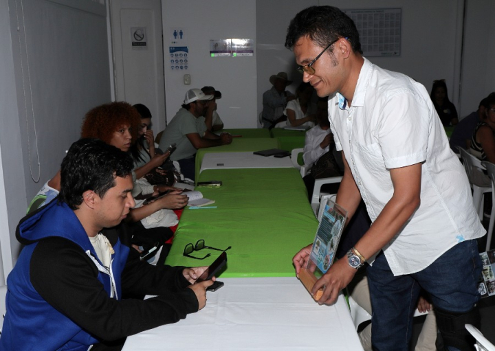 La rueda de negocios que se realizó en Salamina.