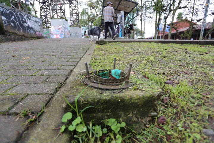 Mal estado del parque Antonio Nariño