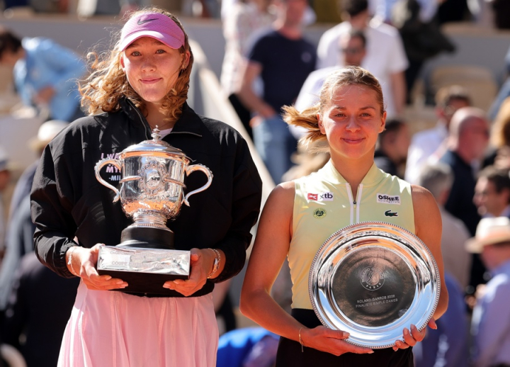 Mirra Andreeva y Maja Chwalinska
