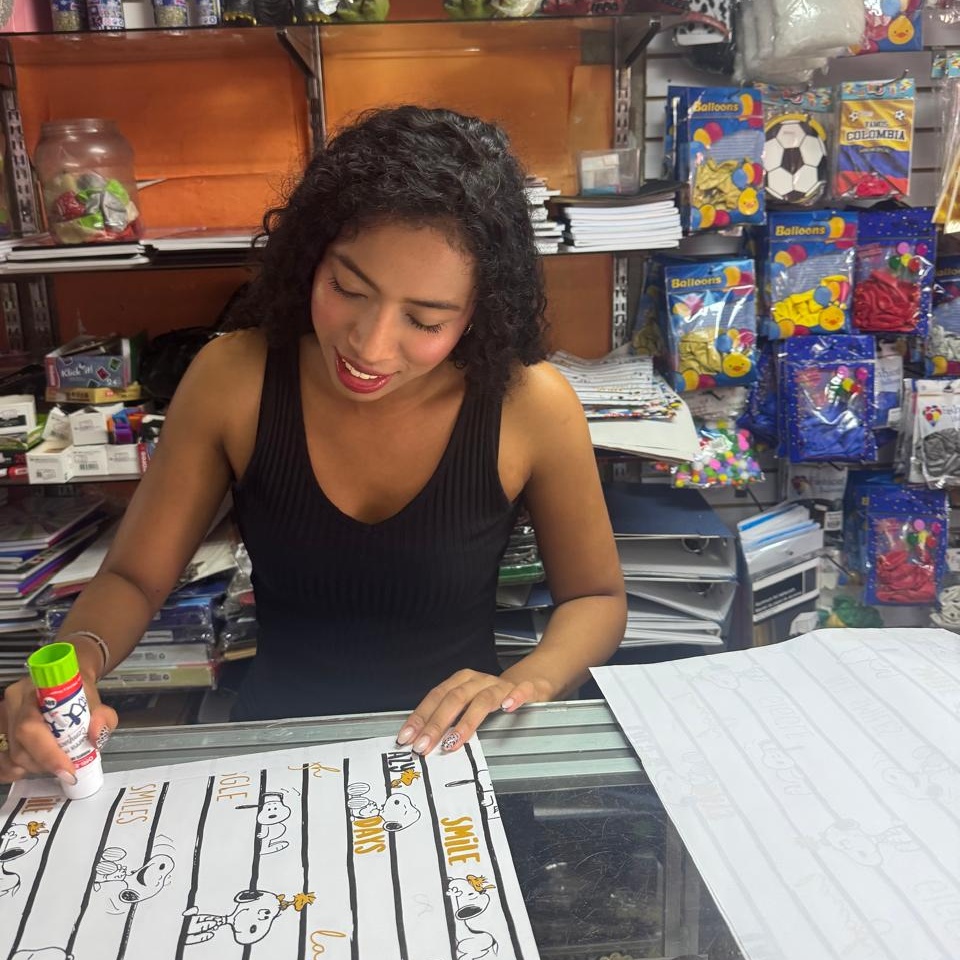 Mónica Duque Salazar, trabajadora de Almacén Medellín