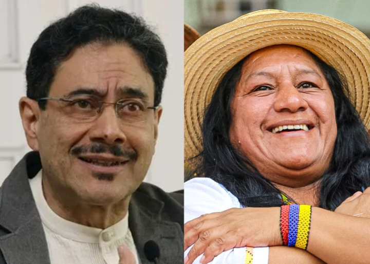  Iván Cepeda y Aída Marina Quilcué
