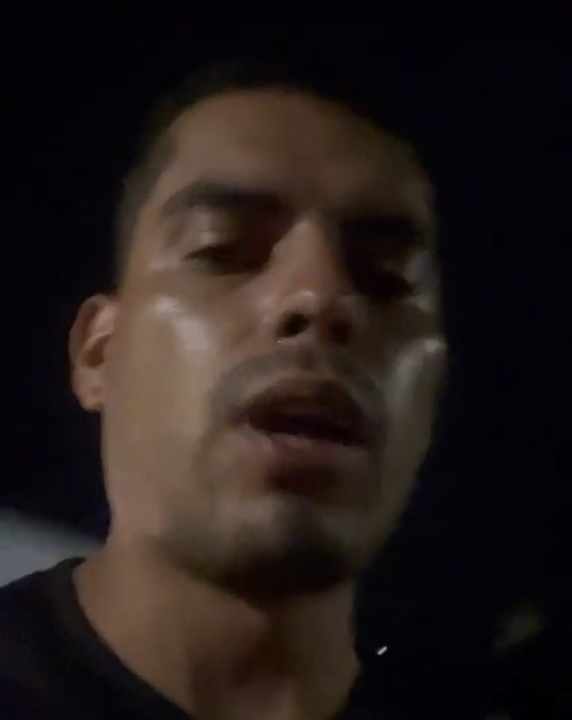 Imagen del video donde se expresó sobre su barrio