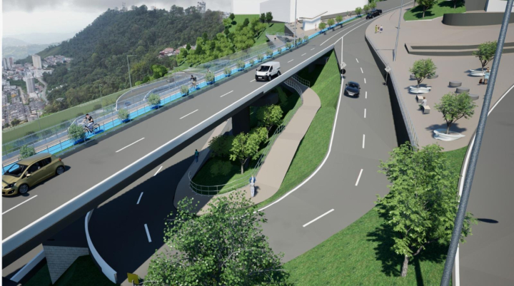 La Alcaldía de Manizales prometió que la obra ampliará el parque del Agua y generará zonas verdes en los separadores viales.