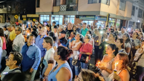 Protestas en Chinchiná