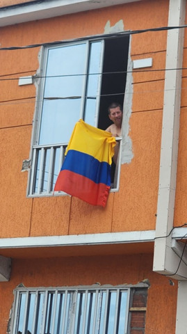Recibido hasta con bandera Foto | LA PATRIA