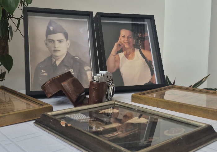 Familiares acompañaron a Rodrigo Villescas durante el homenaje. En la imagen aparecen, María Cristina Villescas Guzmán, Andrés Mauricio Gaitán Guzmán, Liliana María Villescas Guzmán y Carlos Villescas Guzmán.