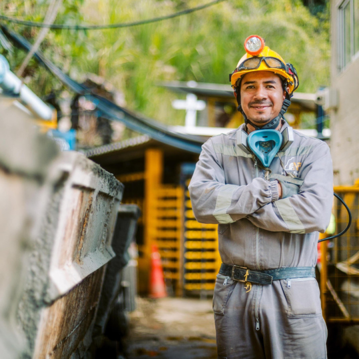 Rubén darío Rotavista, minero de Marmato nominaod al Caldense del Año 2025 